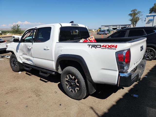 3TMCZ5AN9NM526206 - 2022 TOYOTA TACOMA DOUBLE CAB WHITE photo 2