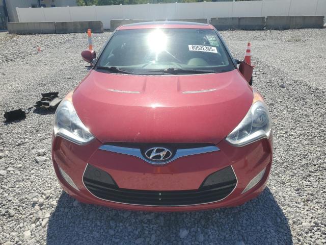 KMHTC6AD8DU100463 - 2013 HYUNDAI VELOSTER RED photo 5