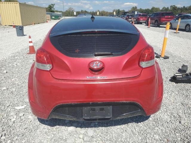 KMHTC6AD8DU100463 - 2013 HYUNDAI VELOSTER RED photo 6