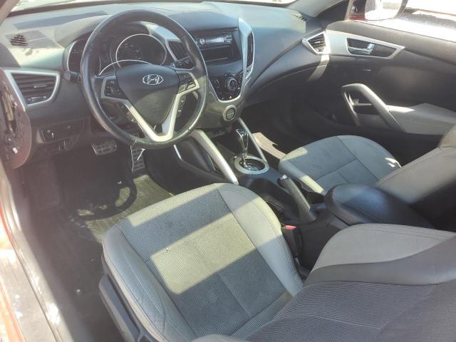 KMHTC6AD8DU100463 - 2013 HYUNDAI VELOSTER RED photo 8