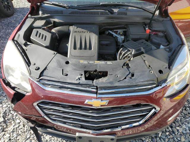 2GNFLFEK9H6100817 - 2017 CHEVROLET EQUINOX LT წითელი ფოტო 12