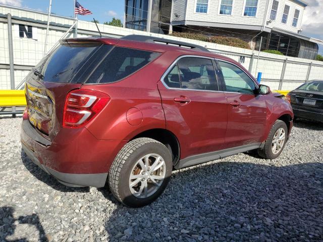 2GNFLFEK9H6100817 - 2017 CHEVROLET EQUINOX LT წითელი ფოტო 3