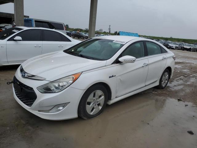 KMHEC4A46CA020611 - 2012 HYUNDAI SONATA HYBRID WHITE photo 1