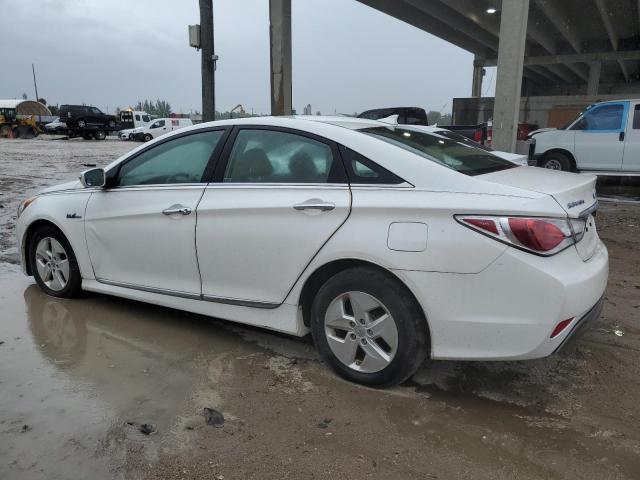 KMHEC4A46CA020611 - 2012 HYUNDAI SONATA HYBRID WHITE photo 2