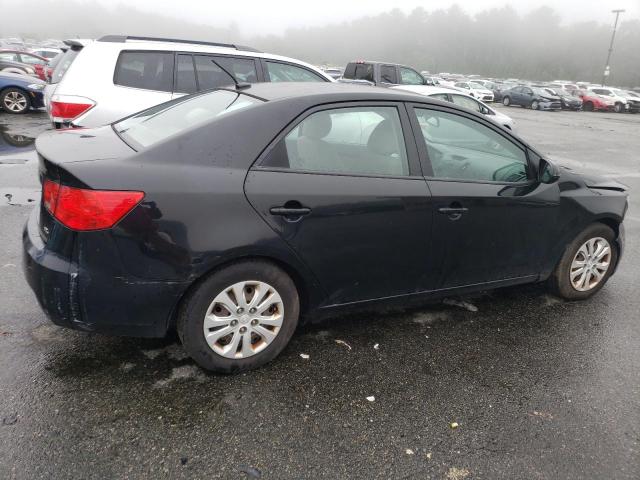 KNAFU4A26C5637176 - 2012 KIA FORTE EX BLACK photo 3