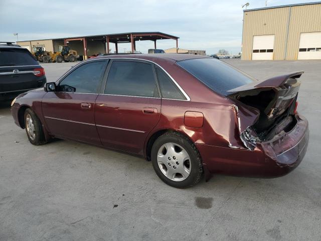 4T1BF28B74U355640 - 2004 TOYOTA AVALON XL MAROON photo 2