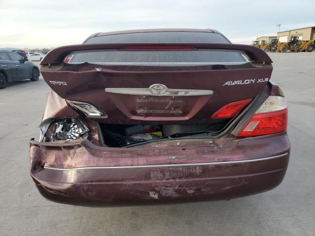 4T1BF28B74U355640 - 2004 TOYOTA AVALON XL MAROON photo 6