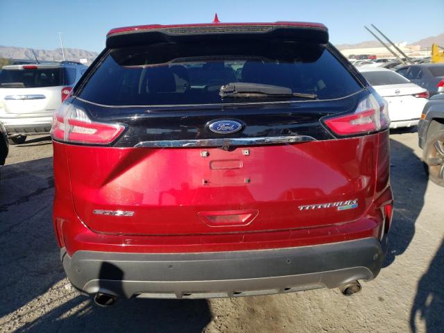 2FMPK4K96KBB45844 - 2019 FORD EDGE TITANIUM RED photo 6