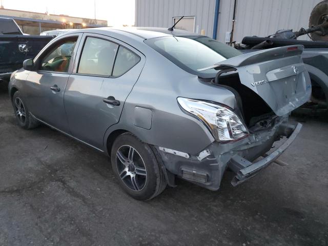 3N1CN7AP3EL822386 - 2014 NISSAN VERSA S SILVER photo 2