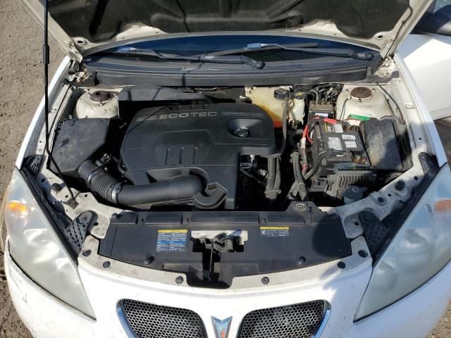 1G2ZG57B284242594 - 2008 PONTIAC G6 BASE WHITE photo 11