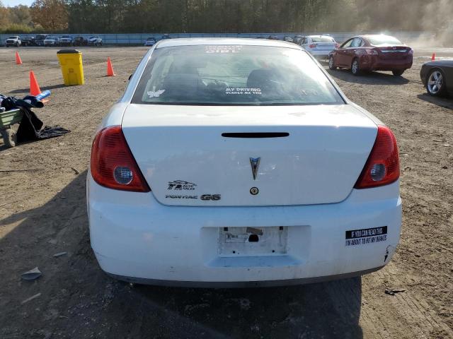 1G2ZG57B284242594 - 2008 PONTIAC G6 BASE WHITE photo 6