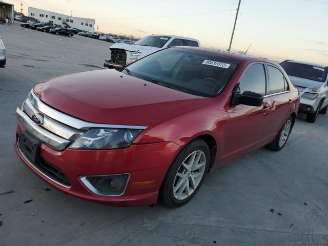 3FAHP0JG5AR276255 - 2010 FORD FUSION SEL RED photo 1