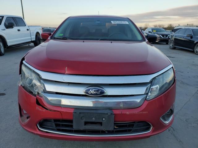 3FAHP0JG5AR276255 - 2010 FORD FUSION SEL RED photo 5