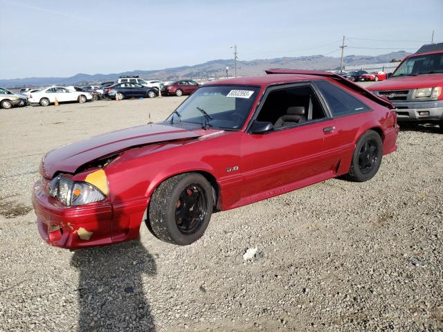 1FACP41E4PF132508 - 1993 FORD MUSTANG LX BURGUNDY photo 1