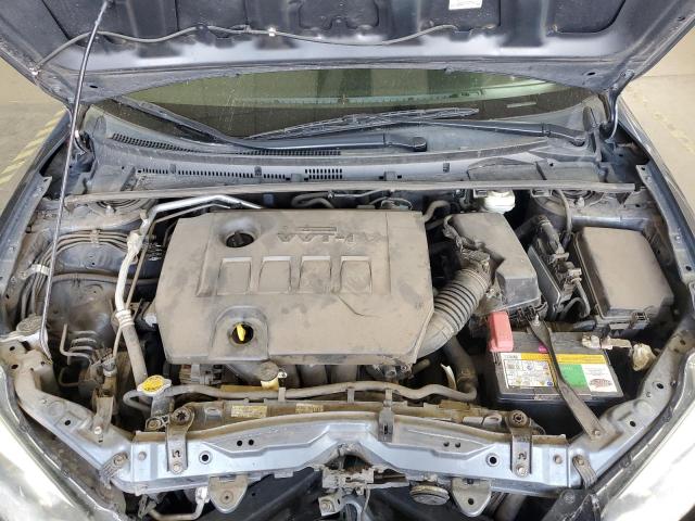 2T1BURHE4FC432851 - 2015 TOYOTA COROLLA L CHARCOAL photo 11