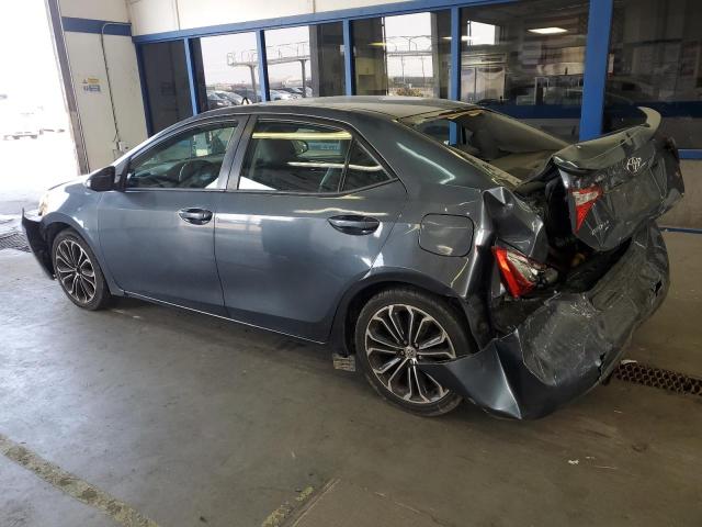 2T1BURHE4FC432851 - 2015 TOYOTA COROLLA L CHARCOAL photo 2