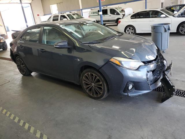 2T1BURHE4FC432851 - 2015 TOYOTA COROLLA L CHARCOAL photo 4
