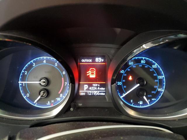 2T1BURHE4FC432851 - 2015 TOYOTA COROLLA L CHARCOAL photo 9