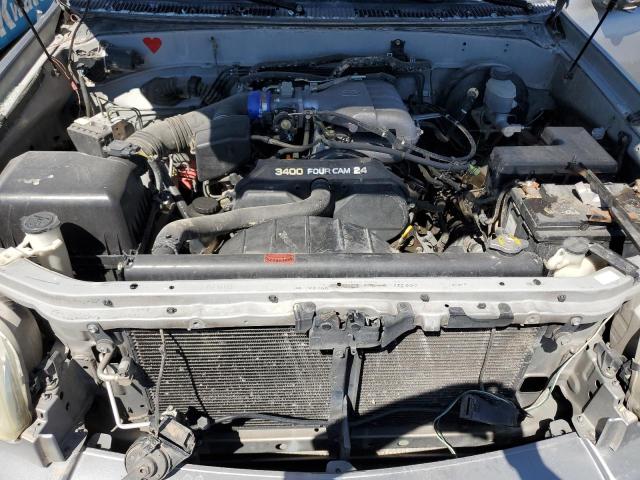 5TBRN34164S440331 - 2004 TOYOTA TUNDRA ACCESS CAB SR5 SILVER photo 11