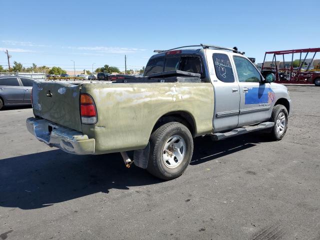 5TBRN34164S440331 - 2004 TOYOTA TUNDRA ACCESS CAB SR5 SILVER photo 3