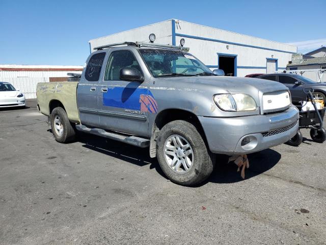 5TBRN34164S440331 - 2004 TOYOTA TUNDRA ACCESS CAB SR5 SILVER photo 4