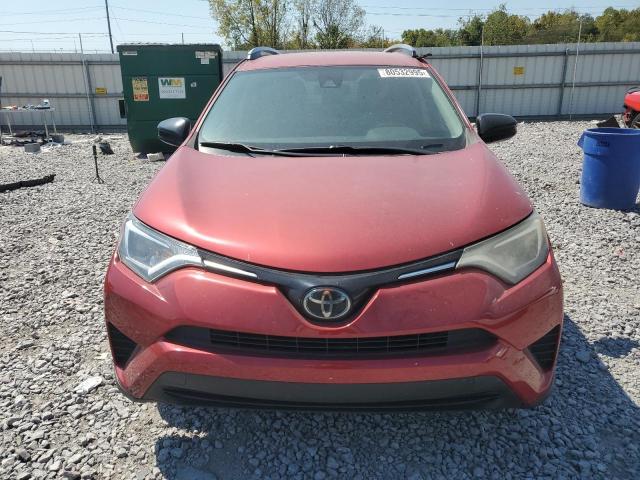 2T3BFREV2HW550842 - 2017 TOYOTA RAV4 LE 红色 照片 5