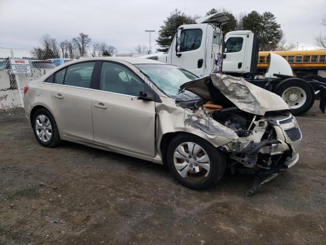 1G1PC5SH9C7294718 - 2012 CHEVROLET CRUZE LS BEIGE photo 4