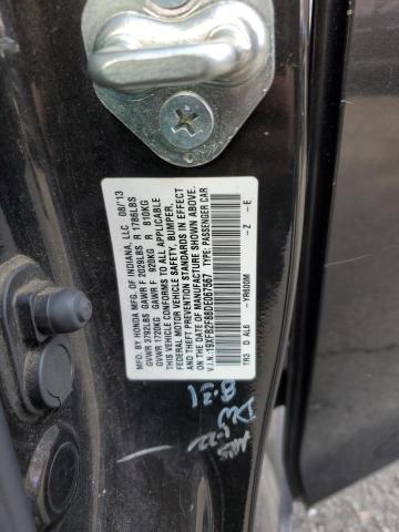 19XFB2F88DE067567 - 2013 HONDA CIVIC EX ყავისფერი ფოტო 12