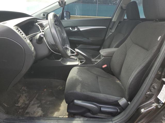 19XFB2F88DE067567 - 2013 HONDA CIVIC EX ყავისფერი ფოტო 7