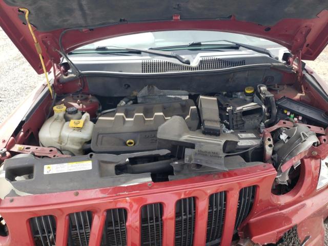 1J8FF47W37D133311 - 2007 JEEP COMPASS RED photo 12