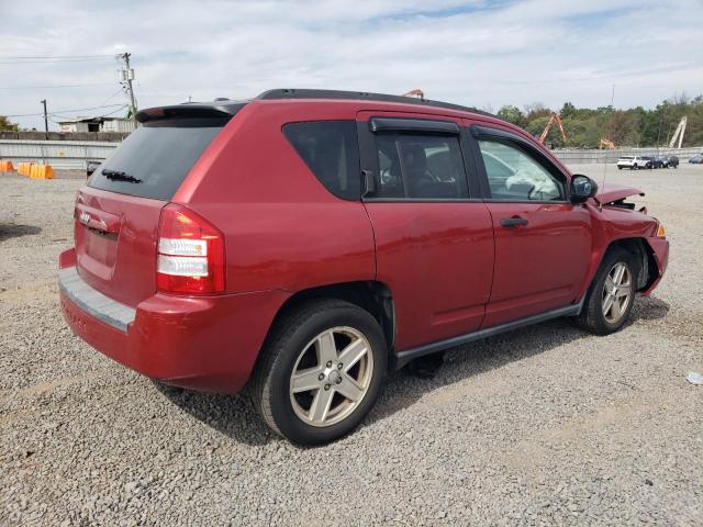 1J8FF47W37D133311 - 2007 JEEP COMPASS RED photo 3