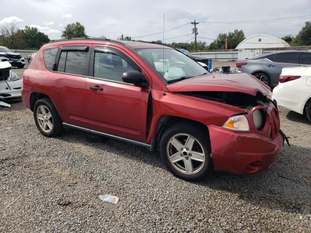 1J8FF47W37D133311 - 2007 JEEP COMPASS RED photo 4