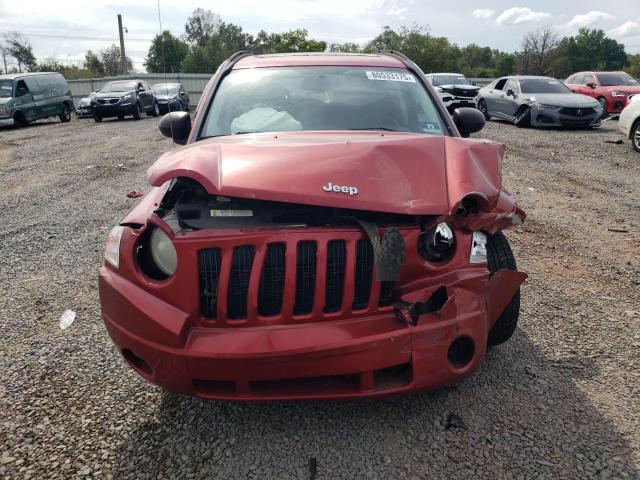 1J8FF47W37D133311 - 2007 JEEP COMPASS RED photo 5