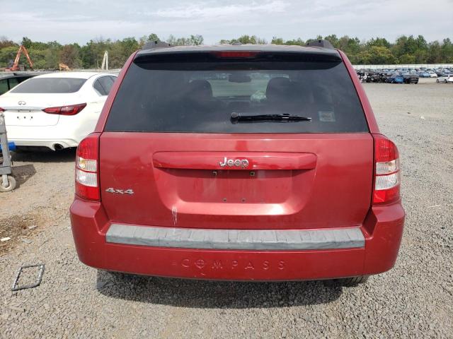 1J8FF47W37D133311 - 2007 JEEP COMPASS RED photo 6