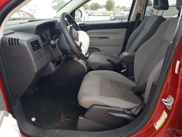 1J8FF47W37D133311 - 2007 JEEP COMPASS RED photo 7