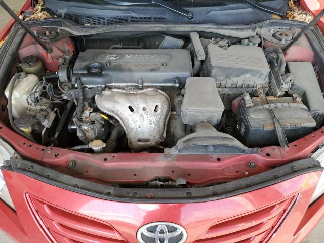 4T1BE46K37U029565 - 2007 TOYOTA CAMRY CE Czerwony zdjęcie 11