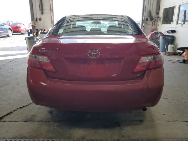 4T1BE46K37U029565 - 2007 TOYOTA CAMRY CE Czerwony zdjęcie 6