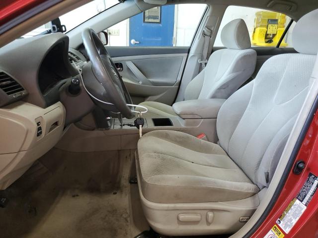 4T1BE46K37U029565 - 2007 TOYOTA CAMRY CE Czerwony zdjęcie 7