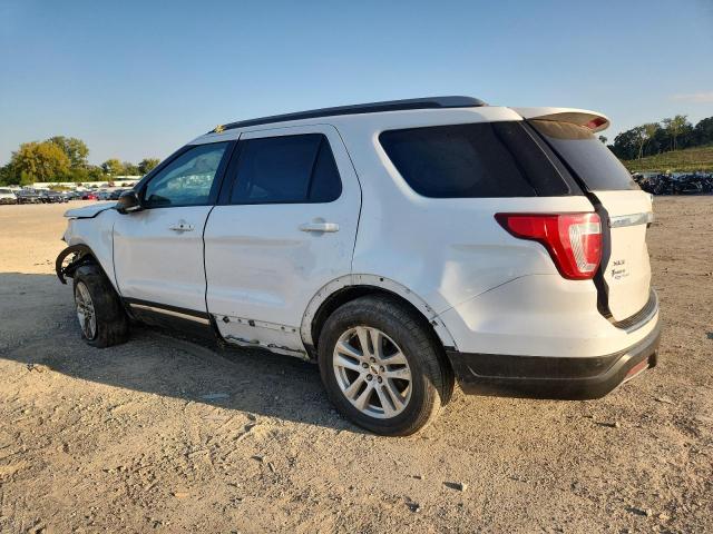 1FM5K8D82JGB06646 - 2018 FORD EXPLORER XLT WHITE photo 2