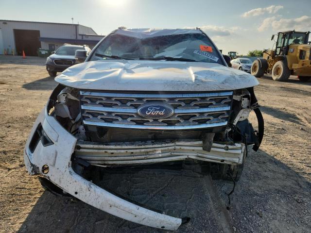 1FM5K8D82JGB06646 - 2018 FORD EXPLORER XLT WHITE photo 5