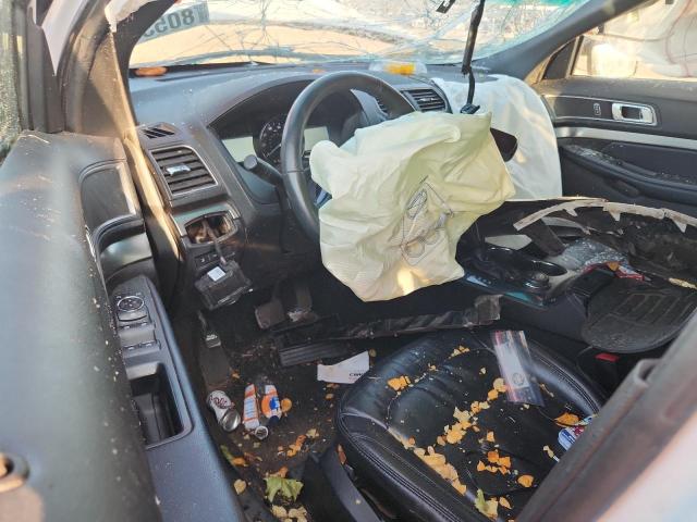 1FM5K8D82JGB06646 - 2018 FORD EXPLORER XLT WHITE photo 8