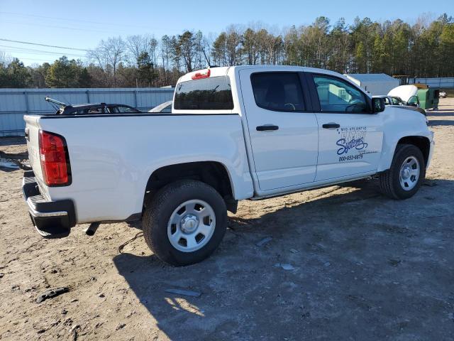 1GCGSBEA0M1110116 - 2021 CHEVROLET COLORADO WHITE photo 3