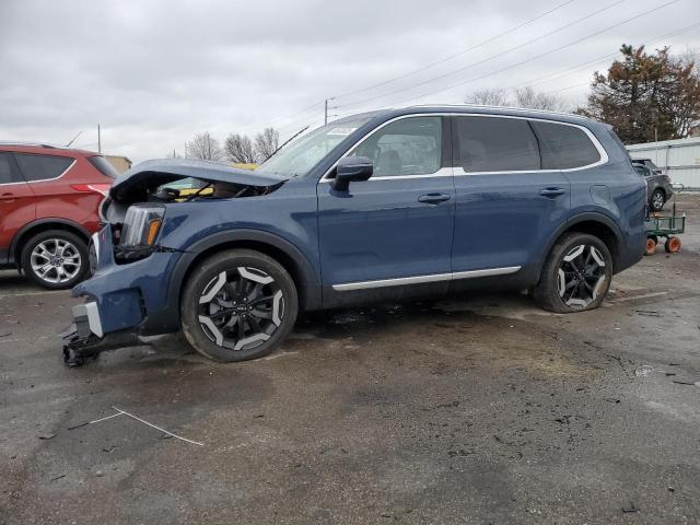 5XYP3DGC8PG355399 - 2023 KIA TELLURIDE EX BLUE photo 1