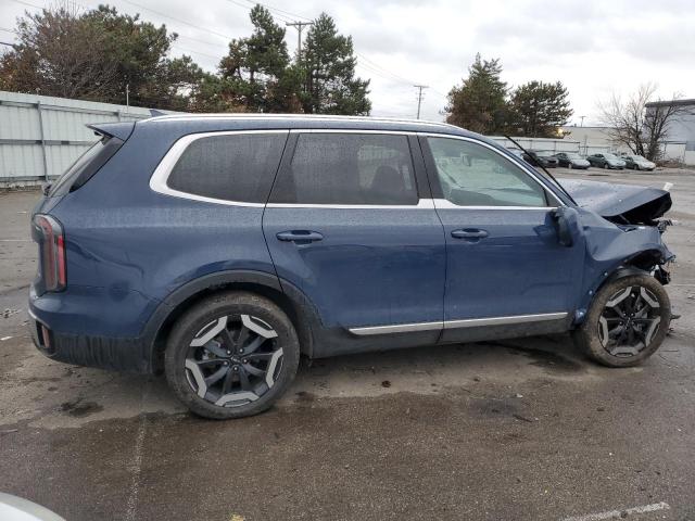 5XYP3DGC8PG355399 - 2023 KIA TELLURIDE EX BLUE photo 3