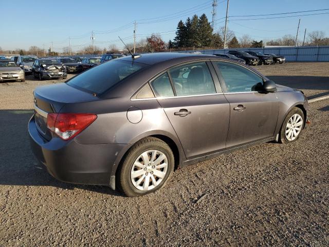 1G1PA5SH6B7138012 - 2011 CHEVROLET CRUZE LS GRAY photo 3