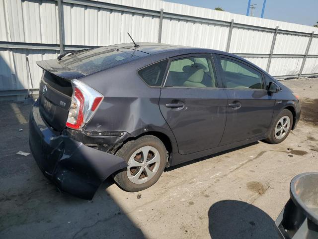 JTDKN3DU9D5657302 - 2013 TOYOTA PRIUS 灰色 照片 3