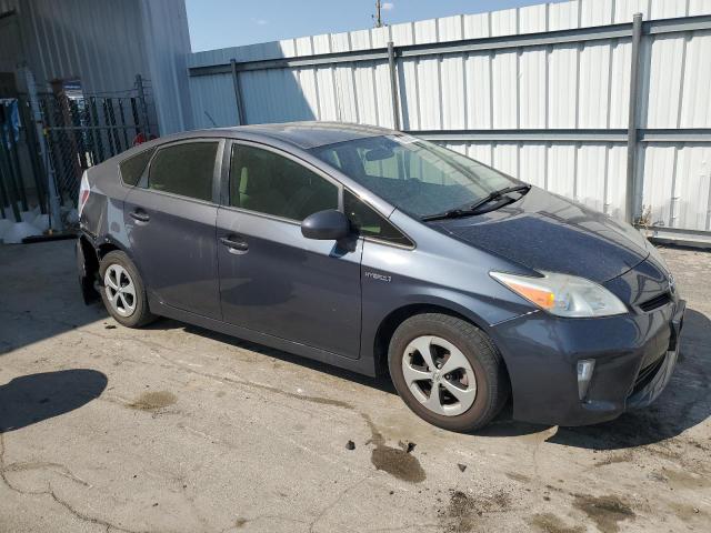 JTDKN3DU9D5657302 - 2013 TOYOTA PRIUS 灰色 照片 4
