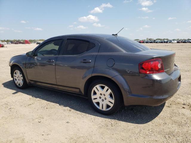 1C3CDZABXEN219729 - 2014 DODGE AVENGER SE GRAY photo 2