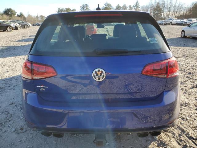 WVWVF7AU7HW132938 - 2017 VOLKSWAGEN GOLF R BLUE photo 6