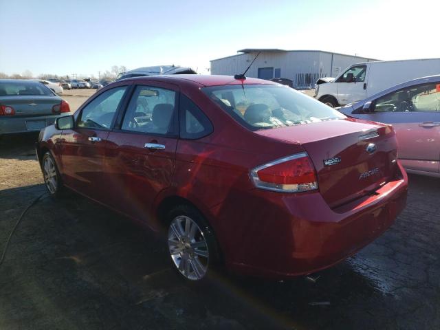 1FAHP3HN7AW226895 - 2010 FORD FOCUS SEL RED photo 2